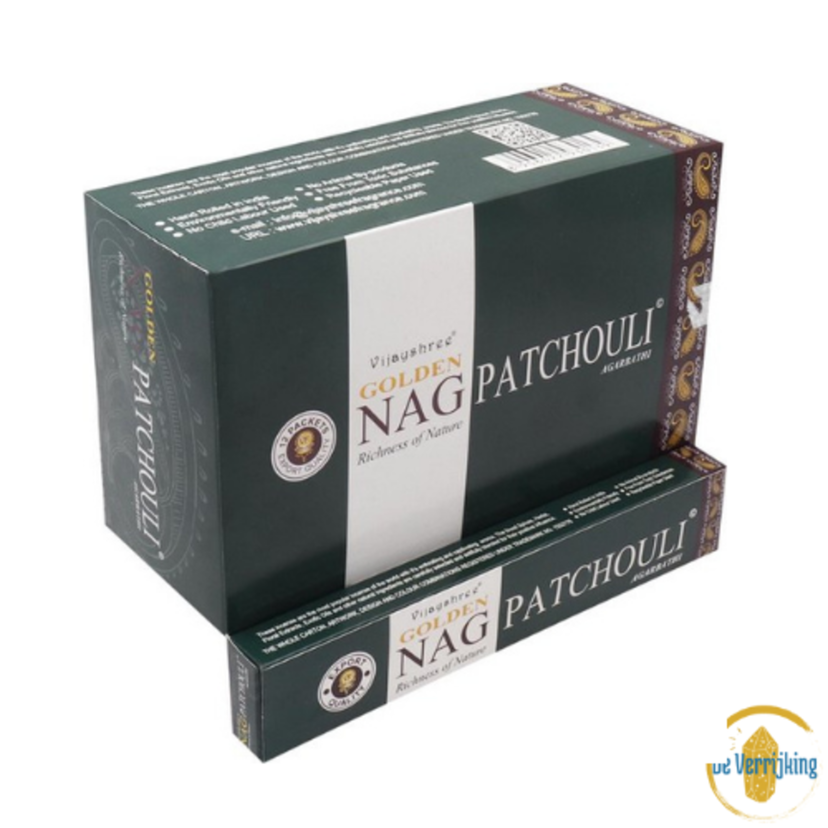 Golden Nag Patchouli | Wierookstokjes | Golden Nag