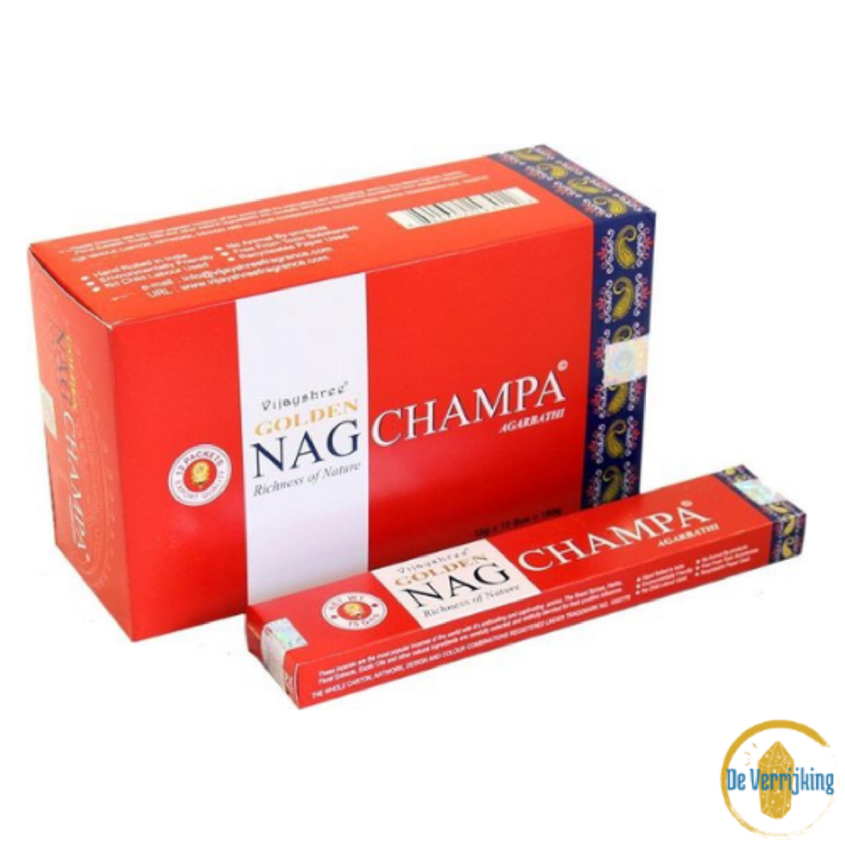 Golden Nag Golden Nag Red Champa - Wierookstokjes