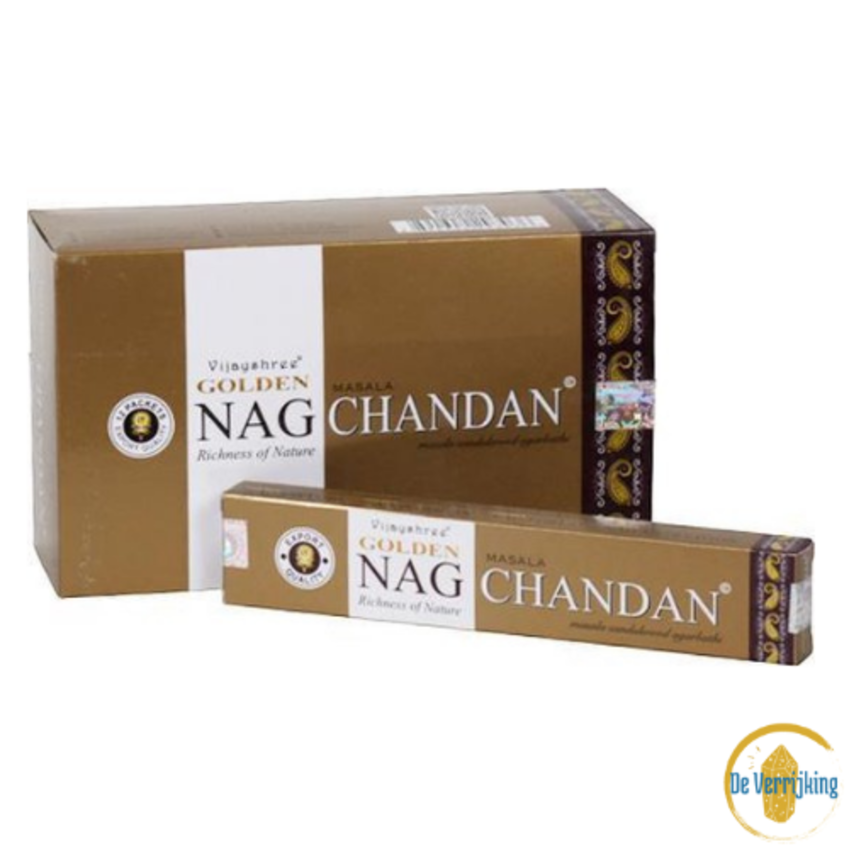 Golden Nag Chandan | Wierookstokjes | Golden Nag