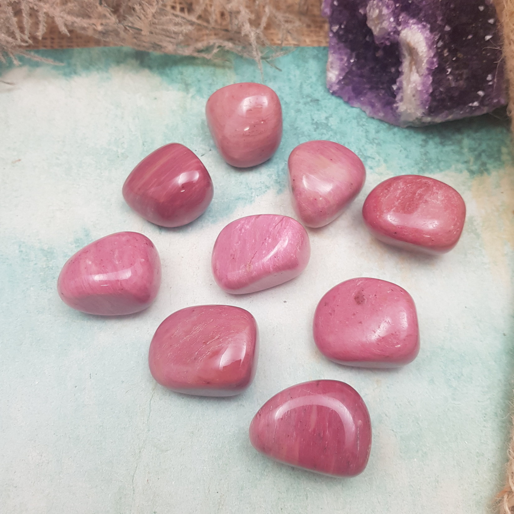 De Verrijking Pink Petrified Wood - Roze Versteend Hout | Knuffelsteen