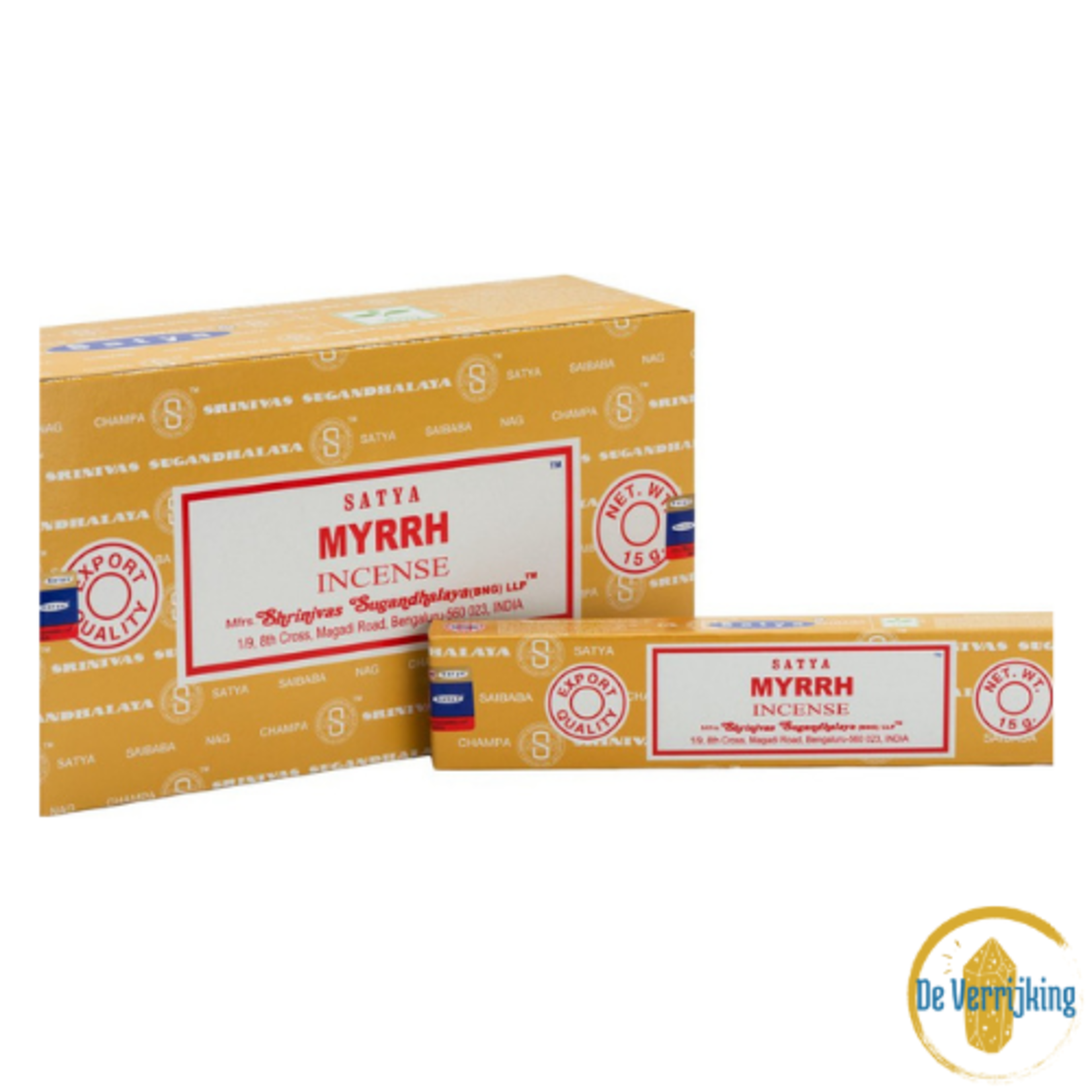 Satya Myrrh | Wierookstokjes | Satya