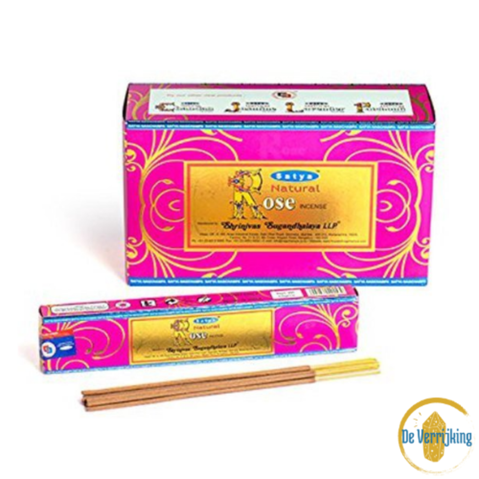 Satya Natural Rose | Wierookstokjes | Satya
