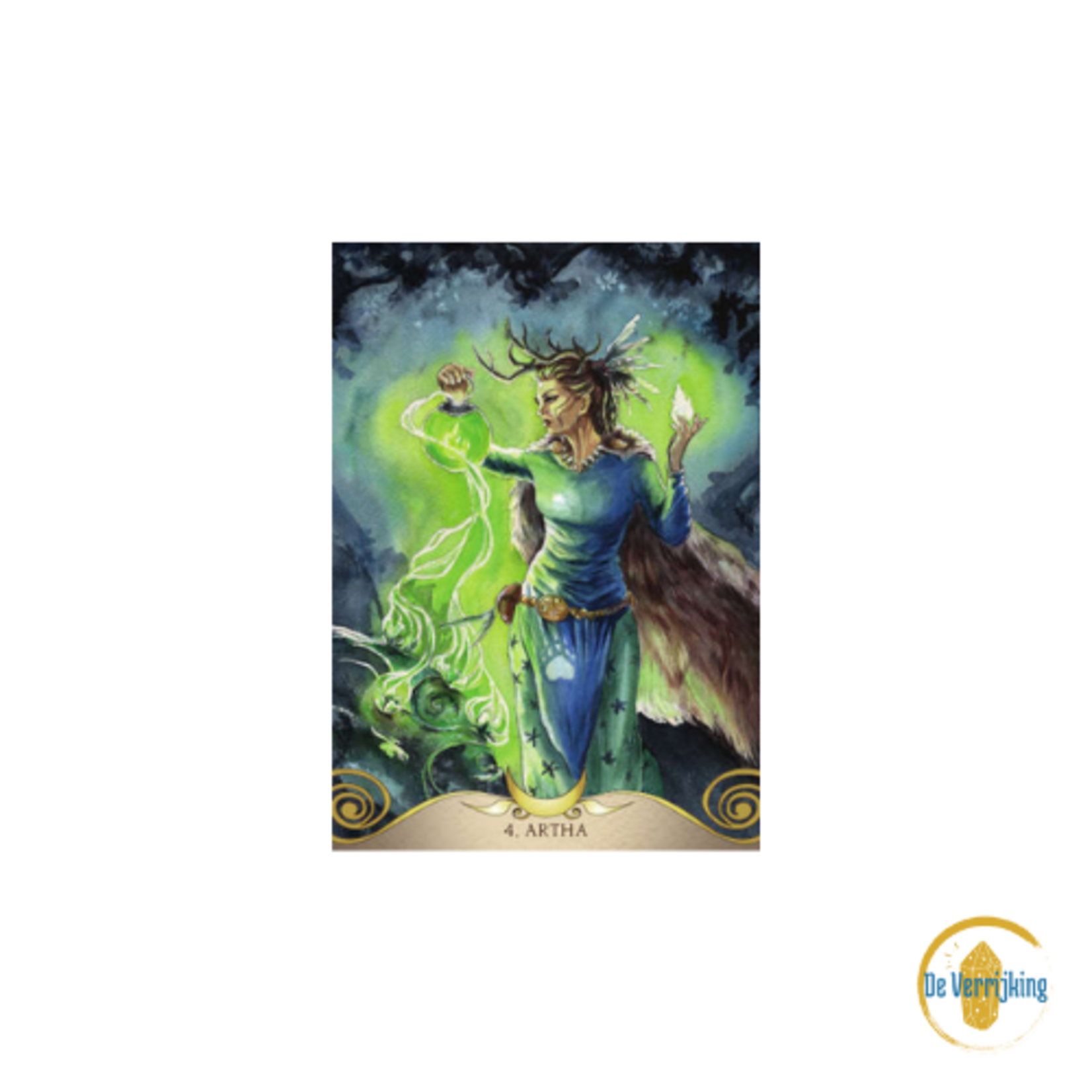 De Verrijking The Goddess Temple Oracle Cards