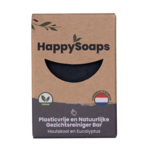 The Happy Soaps Happy Soaps Facewash Gezichtsreiniger Bar Houtskool en Eucalyptus