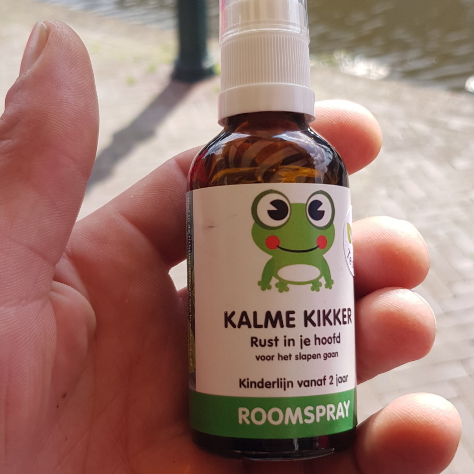 De Groene Linde Kalme Kikker | Rust in je hoofd | 2-8jr | Auraspray 50ml