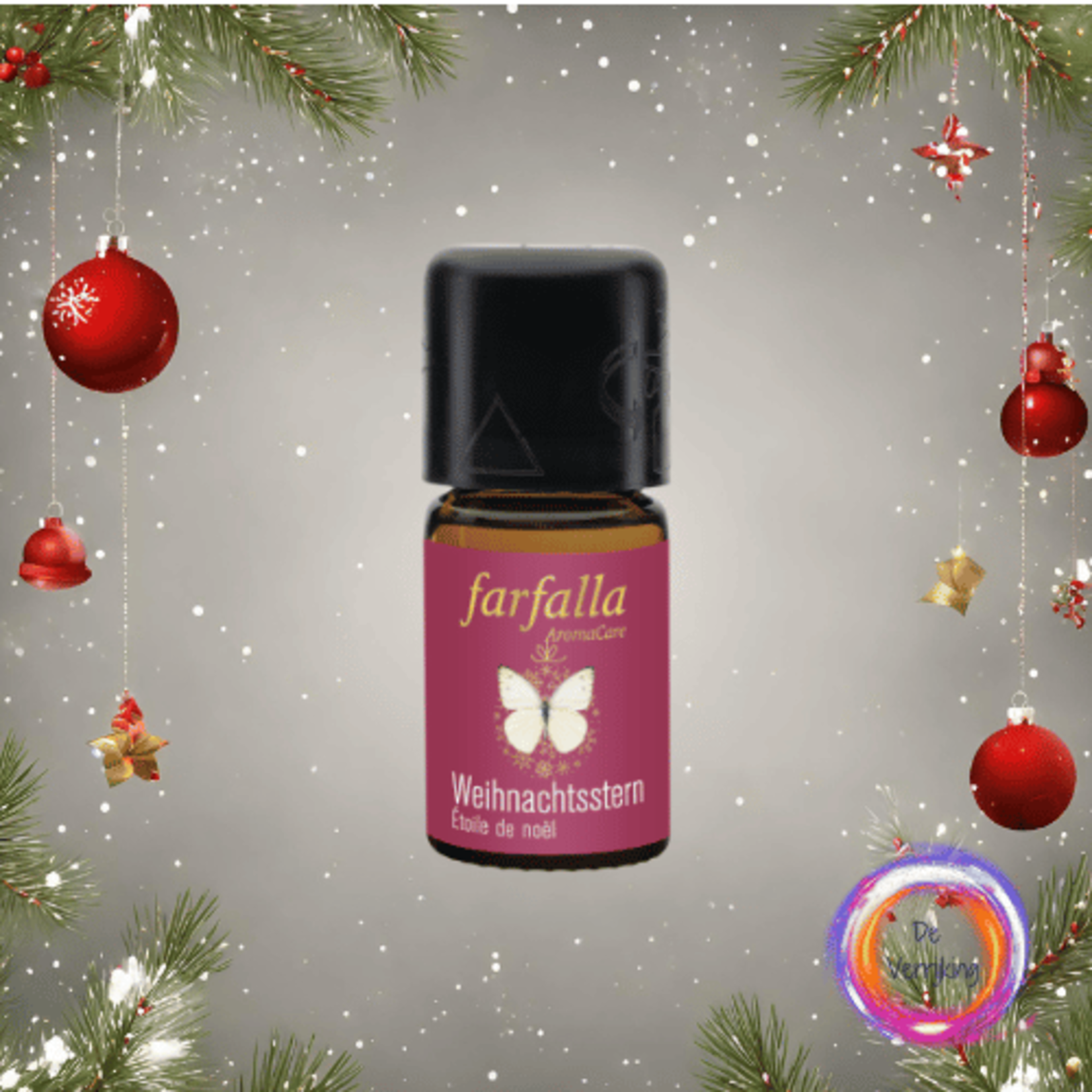 Farfalla Aromacare Weihnachtsstern | Kerstster bio 5ml | Farfalla