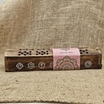 Green Tree Wierookhouder | Hout Chakra's
