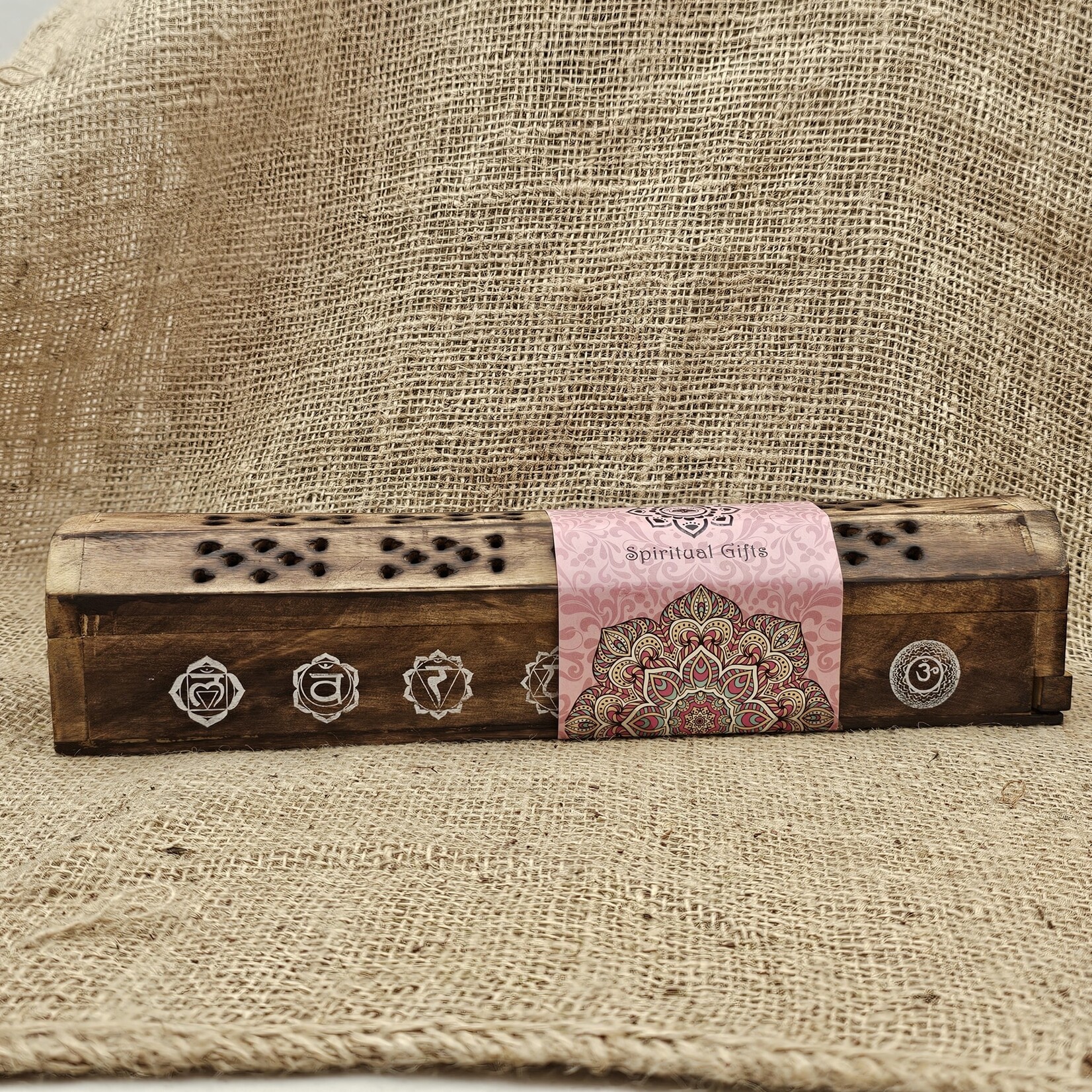 Green Tree Wierookhouder | Hout Chakra's
