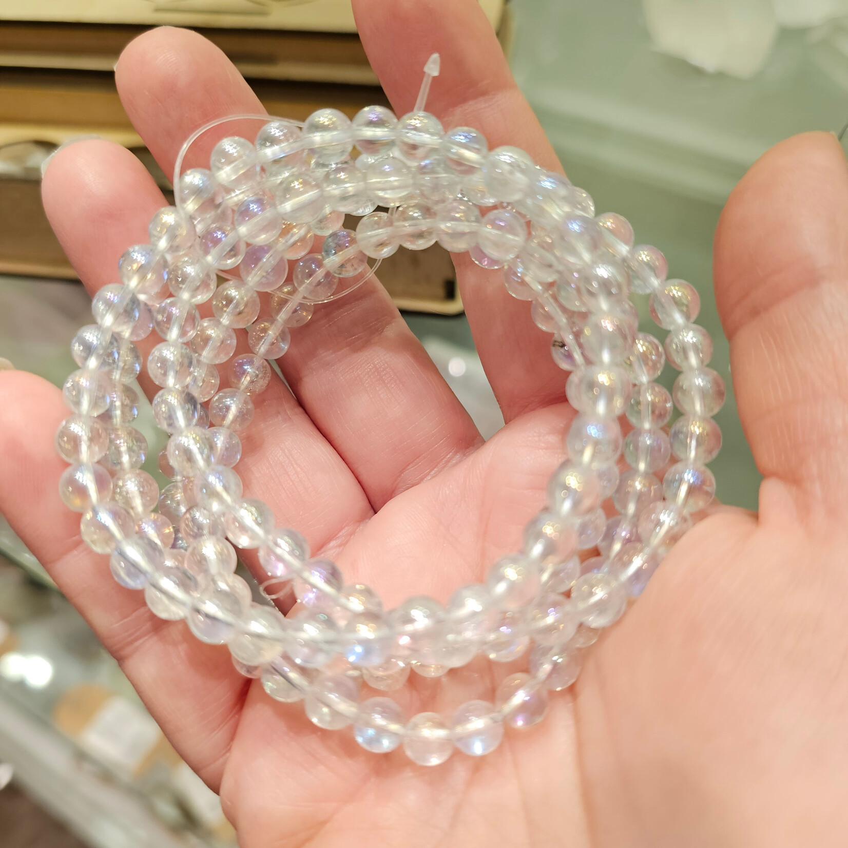 De Verrijking Angel Aura | Kralenarmband 6mm
