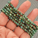 De Verrijking Turkoois | Kralenarmband 4mm  Afrika