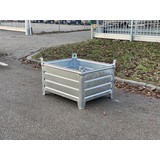 Nieuwe Stalen stapelbak 1000x800x600mm Nieuwe Stalen stapelbak 1000x800x600mm