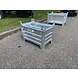 Nieuwe stapelbak staal 800x500x600mm Verzinkt Nieuwe stapelbak staal 800x500x600mm Verzinkt