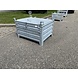 Nieuwe Stapelbak met deksel 1000x800x600mm Verzinkt Nieuwe Stapelbak met deksel 1000x800x600mm Verzinkt
