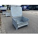 Nieuwe Stapelbak met deksel 1000x800x600mm Verzinkt Nieuwe Stapelbak met deksel 1000x800x600mm Verzinkt