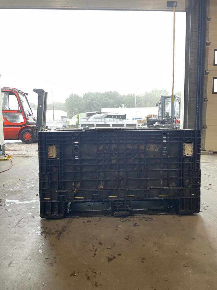Inklapbare kunststofbak 1200X1000X680 mm