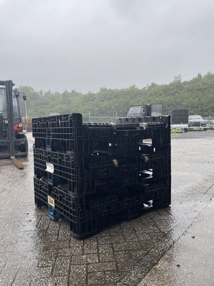 Inklapbare kunststofbak 1200X1000X680 mm