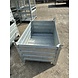 Nieuwe stapelbak staal 1200x800x600mm Verzinkt Nieuwe stapelbak staal 1200x800x600mm Verzinkt