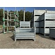 Nieuwe stapelbak met voorklep 1000x800x500mm Verzinkt Nieuwe stapelbak met voorklep 1000x800x500mm Verzinkt