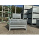 Nieuwe stapelbak met voorklep 1000x800x500mm Verzinkt Nieuwe stapelbak met voorklep 1000x800x500mm Verzinkt