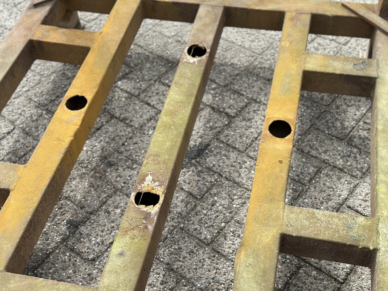 Gebruikte stapelrack 1200x1200x810mm Gebruikte stapelrack 1200x1200x810mm