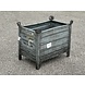 Gebruikte Stapelbak Staal 840x540x600mm Verzinkt Gebruikte Stapelbak Staal 840x540x600mm Verzinkt