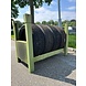 Gebruikte bandenrack 1250x860x960mm Gebruikte bandenrack 1250x860x960mm