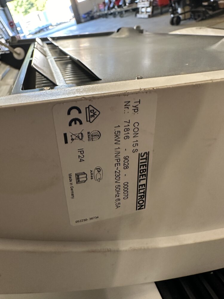 Stiebel Partij Stiebel Eltron CON wand Convectors ( 20st ) Stiebel Partij Stiebel Eltron CON wand Convectors ( 20st )