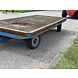 Industrie aanhangwagen 300x150cm dubbele besturing Industrie aanhangwagen 300x150cm dubbele besturing