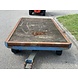 Industrie aanhangwagen 300x150cm dubbele besturing Industrie aanhangwagen 300x150cm dubbele besturing