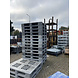 Gebruikte grijze kunststof pallets 1200x1000mm Gebruikte grijze kunststof pallets 1200x1000mm