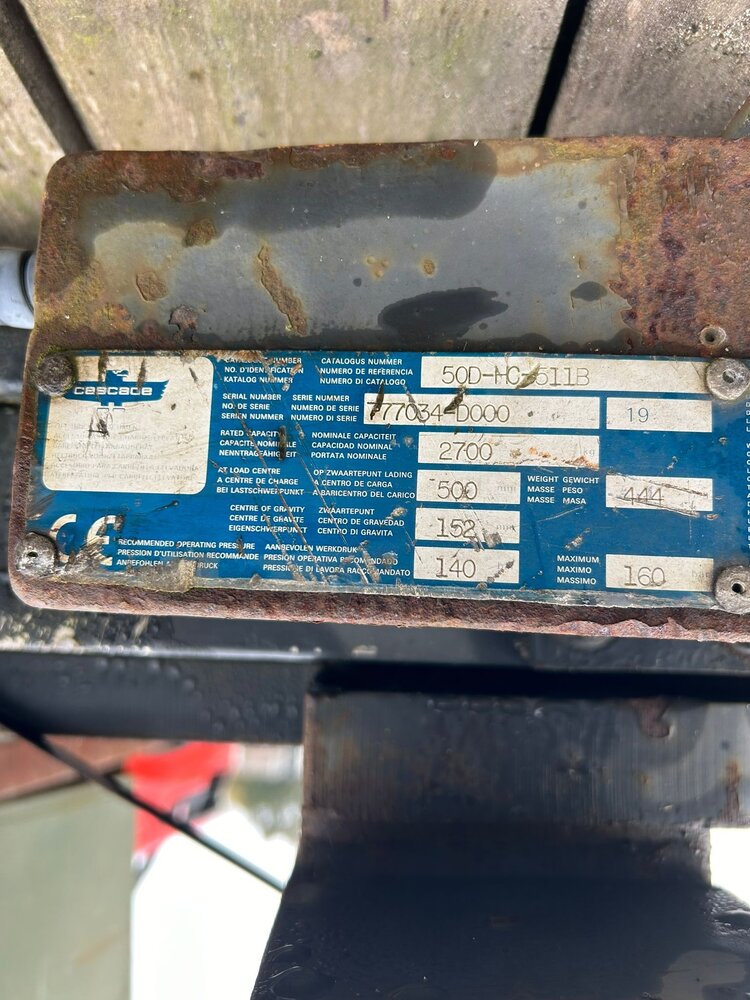 Cascade Vorkenspreider Cascade Cascade Vorkenspreider Cascade