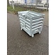 Partij kantelbakken met traverse 700L 1200x800x800mm Partij kantelbakken met traverse 700L 1200x800x800mm