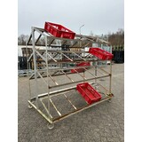 Winkelstelling op wielen 2060x1320x2000mm Winkelstelling op wielen 2060x1320x2000mm