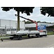 Schamelwagen met kraan en glasbok Schamelwagen met kraan en glasbok