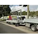 Schamelwagen met kraan en glasbok Schamelwagen met kraan en glasbok