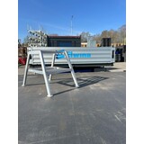 Nieuwe aluminium stucadoorstrap 2 traps Nieuwe aluminium stucadoorstrap 2 traps