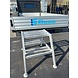 Nieuwe aluminium stucadoorstrap 2 traps Nieuwe aluminium stucadoorstrap 2 traps