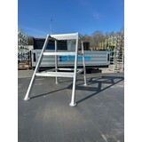 Nieuwe aluminium stucadoorstrap 3 traps Nieuwe aluminium stucadoorstrap 3 traps