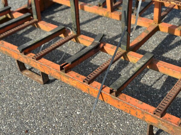 Glasbok dubbelzijdig  2000x1000x2250  mm