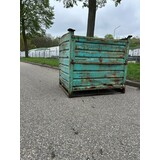 Gebruikte stalen bakken 1200x1000x1200mm Gebruikte stalen bakken 1200x1000x1200mm