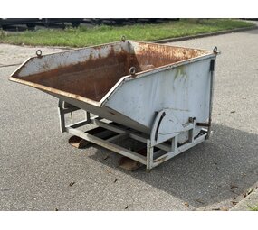 Gebruikte kantelbak (nr 1)  1600x1300x1000mm