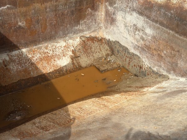 Gebruikte kantelbak (nr 1)  1600x1300x1000mm