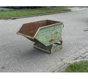 Gebruikte kantelbak (nr 3)  1300x730x860mm