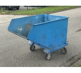 Gebruikte kantelbak (nr 9)  1350x1100x1100mm