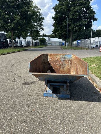 Gebruikte kantelbak (nr 2) 1460x900x860mm Gebruikte kantelbak (nr 2) 1460x900x860mm