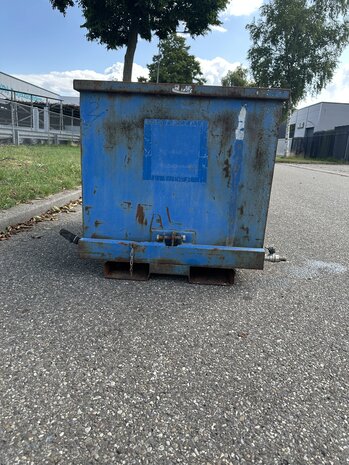 Gebruikte kantelbak (nr 2) 1460x900x860mm Gebruikte kantelbak (nr 2) 1460x900x860mm