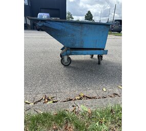 Gebruikte kantelbak (nr 11)  1250x710x740mm