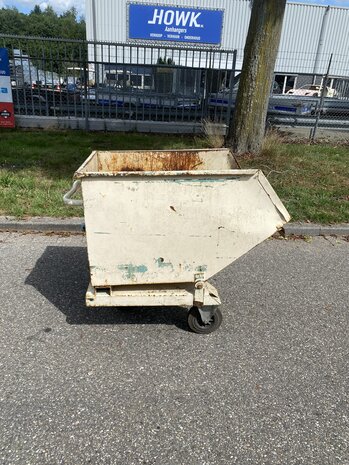 Gebruikte kantelbak (nr 17) 1200x670x920mm Gebruikte kantelbak (nr 17) 1200x670x920mm