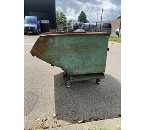 Gebruikte kantelbak (nr 23)  1350x1300x1040mm