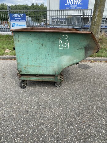 Gebruikte kantelbak (nr 23) 1350x1300x1040mm Gebruikte kantelbak (nr 23) 1350x1300x1040mm